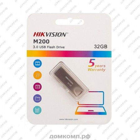 Память USB Flash 64 Гб Hikvision M200 недорого. домкомп.рф